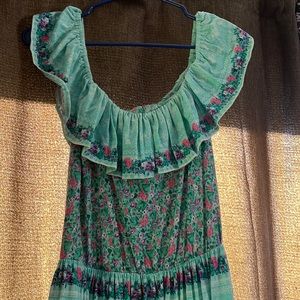 Vintage Miss O floral dress with pockets ! EUC! Oscar de La Renta